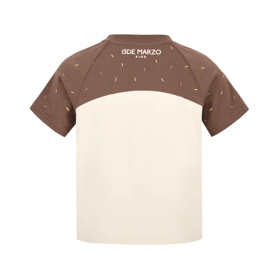 13DE MARZO BabyBear Donut T-shirt Brown - Image 6