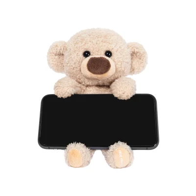 13DE MARZO Bear Phone Holder Khaki
