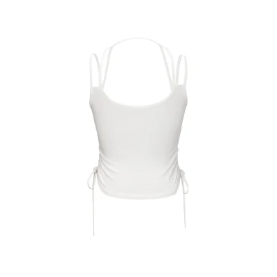 13DE MARZO Island Style Metallic Tank White - Image 6