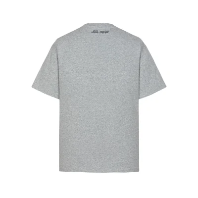 13DE MARZO Elephant Bear Printed T-Shirt Grey - Image 6