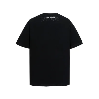 13DE MARZO Angel Devil Bear T-Shirt Black - Image 6