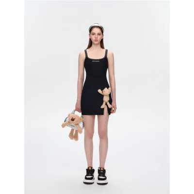 13DE MARZO Strapless Bodycon Dress Black - Image 3