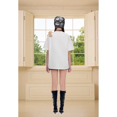 13DE MARZO DIY Colour-Fill T-Shirt White - Image 5