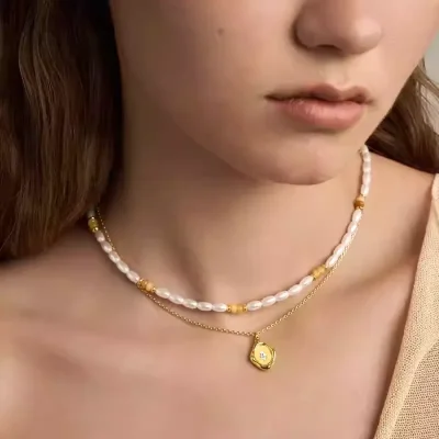 abyb Charming Our Anniversary Necklace Gold