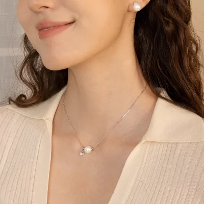 abyb Charming Romance in Daily Necklace Silver