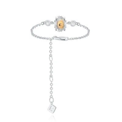 13DE MARZO Zircon Bear Bracelet White - Image 3