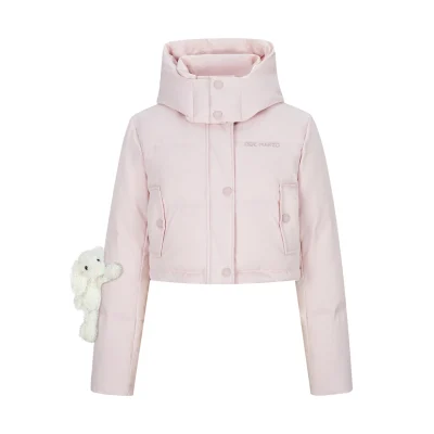 13DE MARZO Doozoo Base Down Jacket Pink
