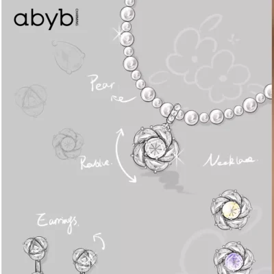 abyb Charming Blossom & Spin Ring White - Image 5