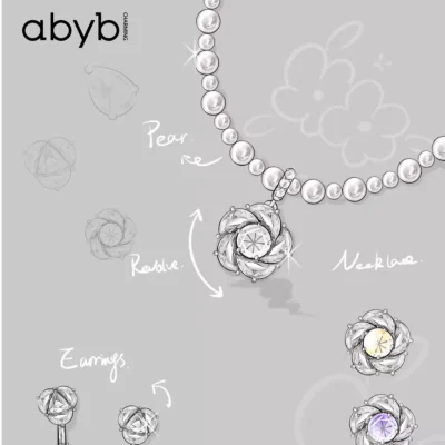 abyb Charming Blossom & Spin Ring Gold - Image 5