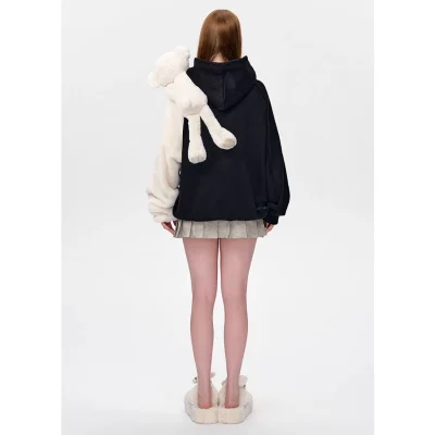 13DE MARZO Bear Paw Slipper White - Image 3