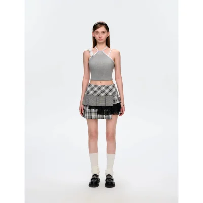 13DE MARZO Magnetic Plush Tank Grey - Image 3