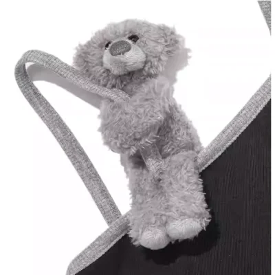 13DE MARZO Magnetic Plush Tank Black - Image 6