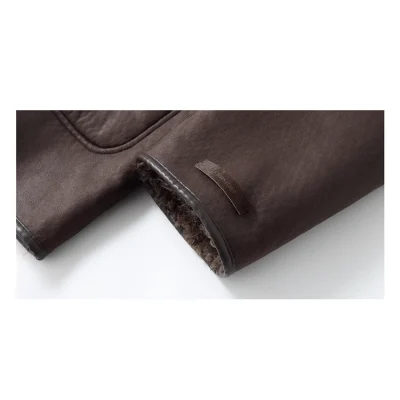 REVAN Coffee Brown Reversible Coat - Image 9