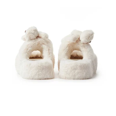 13DE MARZO Bear Paw Slipper White - Image 5
