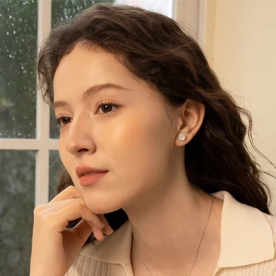 abyb Charming La Rose Earring Silver - Image 4