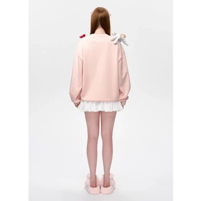 13DE MARZO Bear Paw Slipper Pink - Image 5