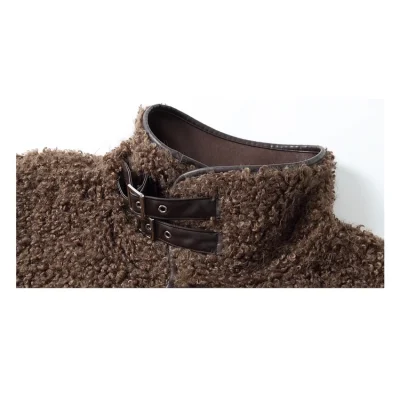 REVAN Coffee Brown Reversible Coat - Image 7