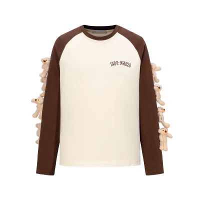 13DE MARZO Doozoo Raglan Sleeve Khaki