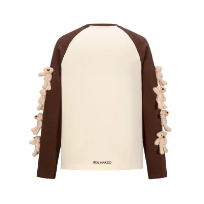 13DE MARZO Doozoo Raglan Sleeve Khaki - Image 5