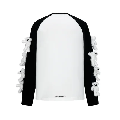 13DE MARZO Doozoo Raglan Sleeve White - Image 5