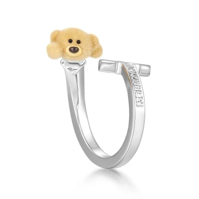 13DE MARZO Superman Bear Ring Silver - Image 4