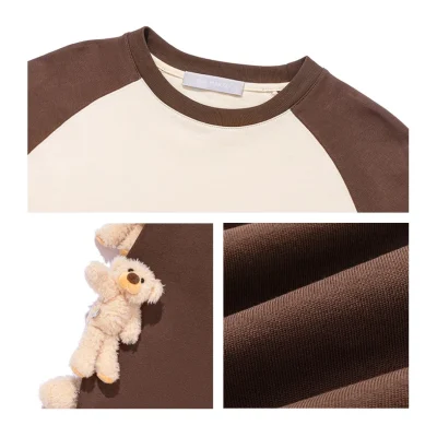 13DE MARZO Doozoo Raglan Sleeve Khaki - Image 6