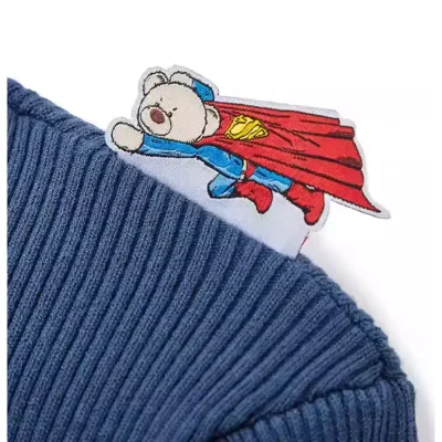 13DE MARZO Superman Bear Top Blue - Image 7