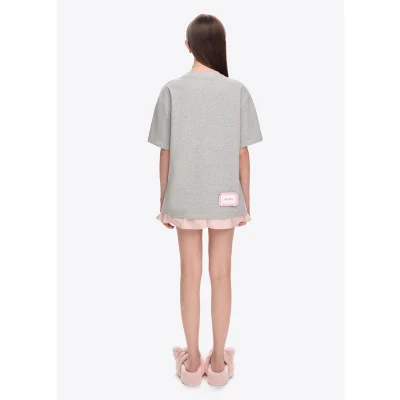 13DE MARZO Sleeping Bear T-Shirt Grey - Image 4