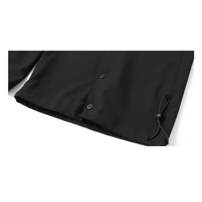 REVAN Sleek Draped Pendant Cargo Pants Black - Image 10