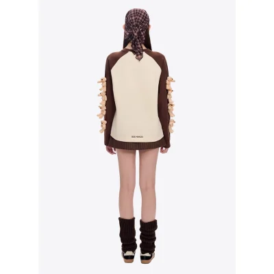 13DE MARZO Doozoo Raglan Sleeve Khaki - Image 4