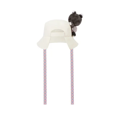 13DE MARZO Malayan Tapir Marzo Bear Bucket Hat - Image 6