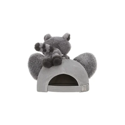 13DE MARZO Raccoon BabyBear Cap Grey - Image 5