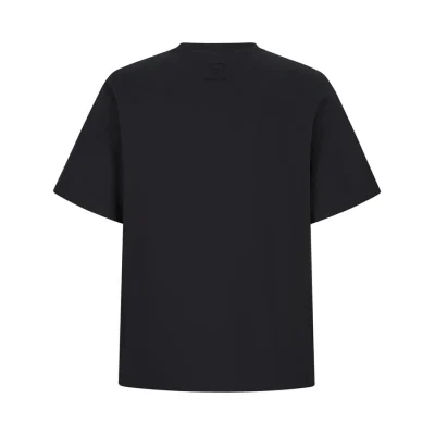 13DE MARZO Superman Bear Illustrated T-shirt Black - Image 5