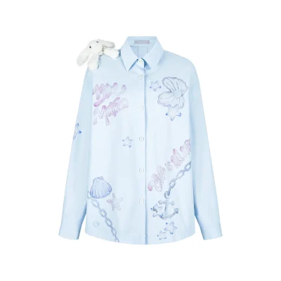 13DE MARZO Under The Sea Shirt Blue