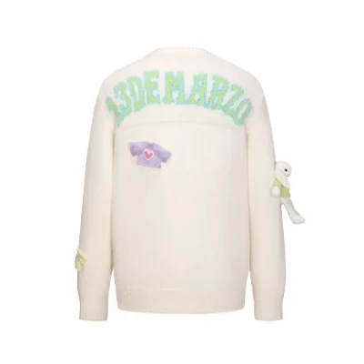 13DE MARZO Wearable Bear Sweater Beige - Image 5