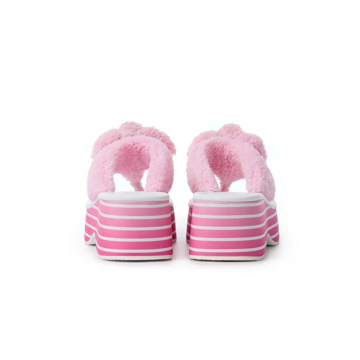 13DE MARZO Doozoo Platform Sandals Pink - Image 3