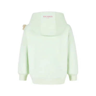 13DE MARZO BabyBear Hat Hoodie Green - Image 5