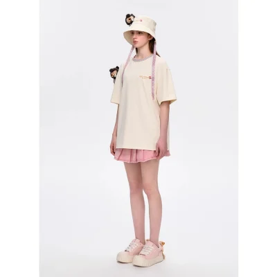 13DE MARZO Malayan Tapir Marzo Bear Bucket Hat - Image 4