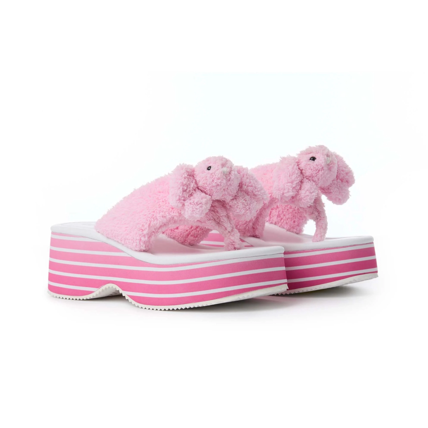 13DE MARZO Doozoo Platform Sandals Pink - Image 2