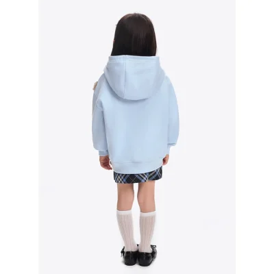 13DE MARZO BabyBear Hat Hoodie Blue - Image 4