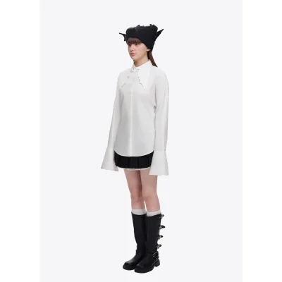 13DE MARZO Angel Bear Shirt White - Image 3