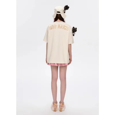 13DE MARZO Malayan Tapir Marzo Bear Bucket Hat - Image 5
