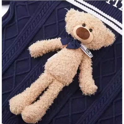 13DE MARZO Sailor Knitted Cardigan Navy Blue - Image 6
