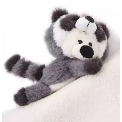 13DE MARZO Raccoon BabyBear Baseball Jacket Grey - Image 7