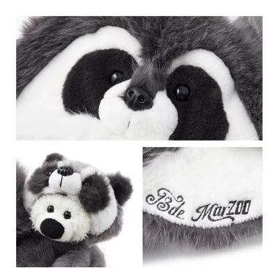 13DE MARZO Raccoon Bear Hat Grey - Image 8