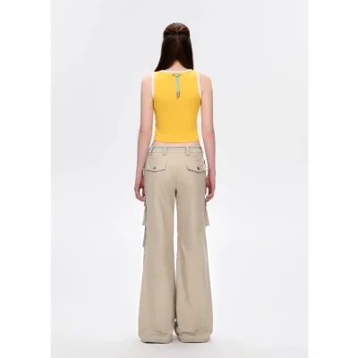 13DE MARZO Maximalist Pendant Tank Yellow - Image 5