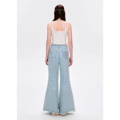 13DE MARZO Holiday Plushies Denim Jeans Blue - Image 5