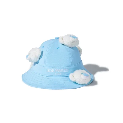 13DE MARZO BabyBear Arch Bucket Hat Blue