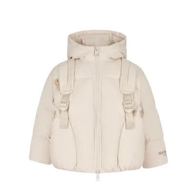 13DE MARZO Babybear Bag Down Jacket Beige - Image 4