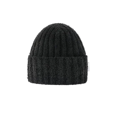 13DE MARZO Embroidered Plush Beanie Black - Image 6